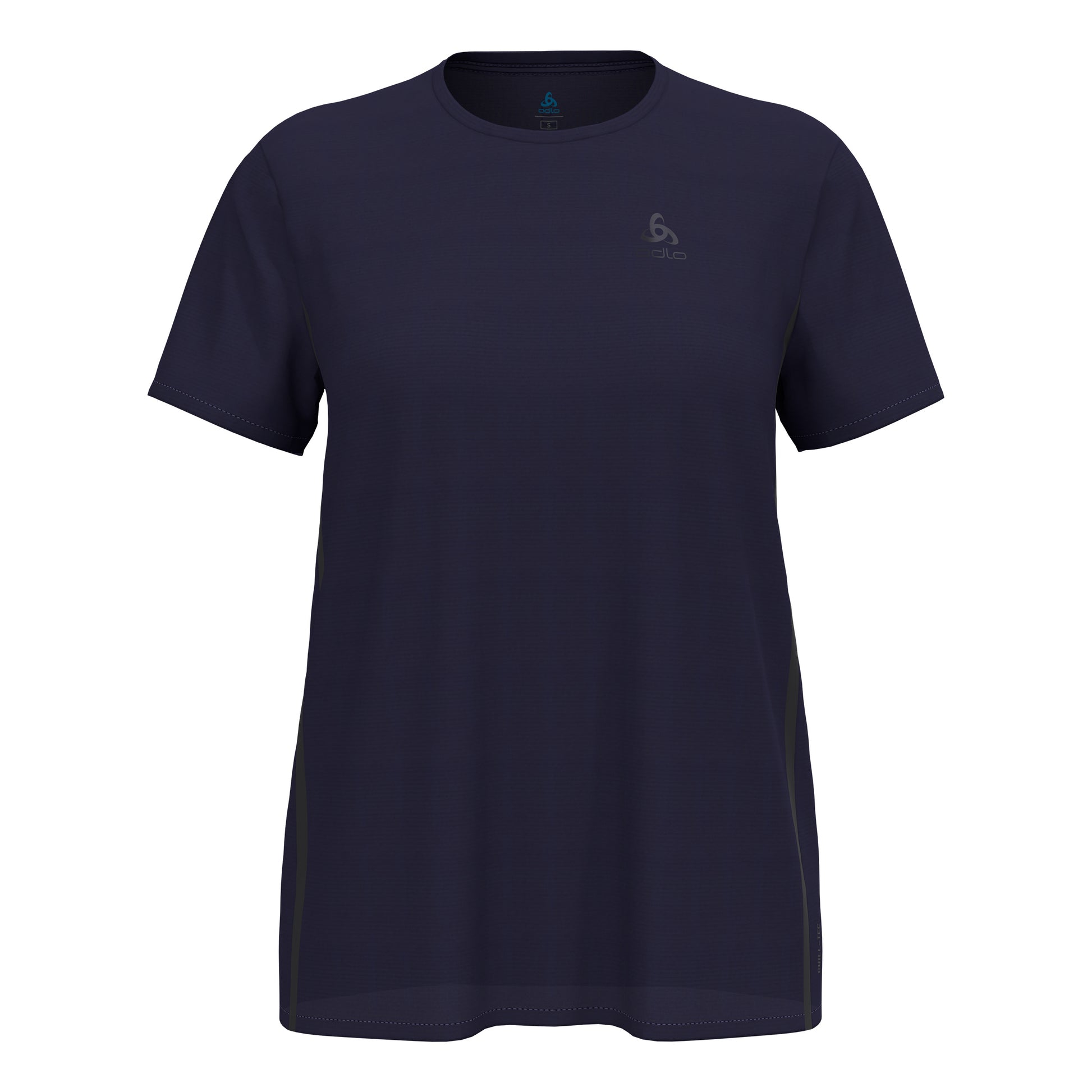 Odlo Zeroweight Chill-Tec Maillot de course Femmes-bleu foncé