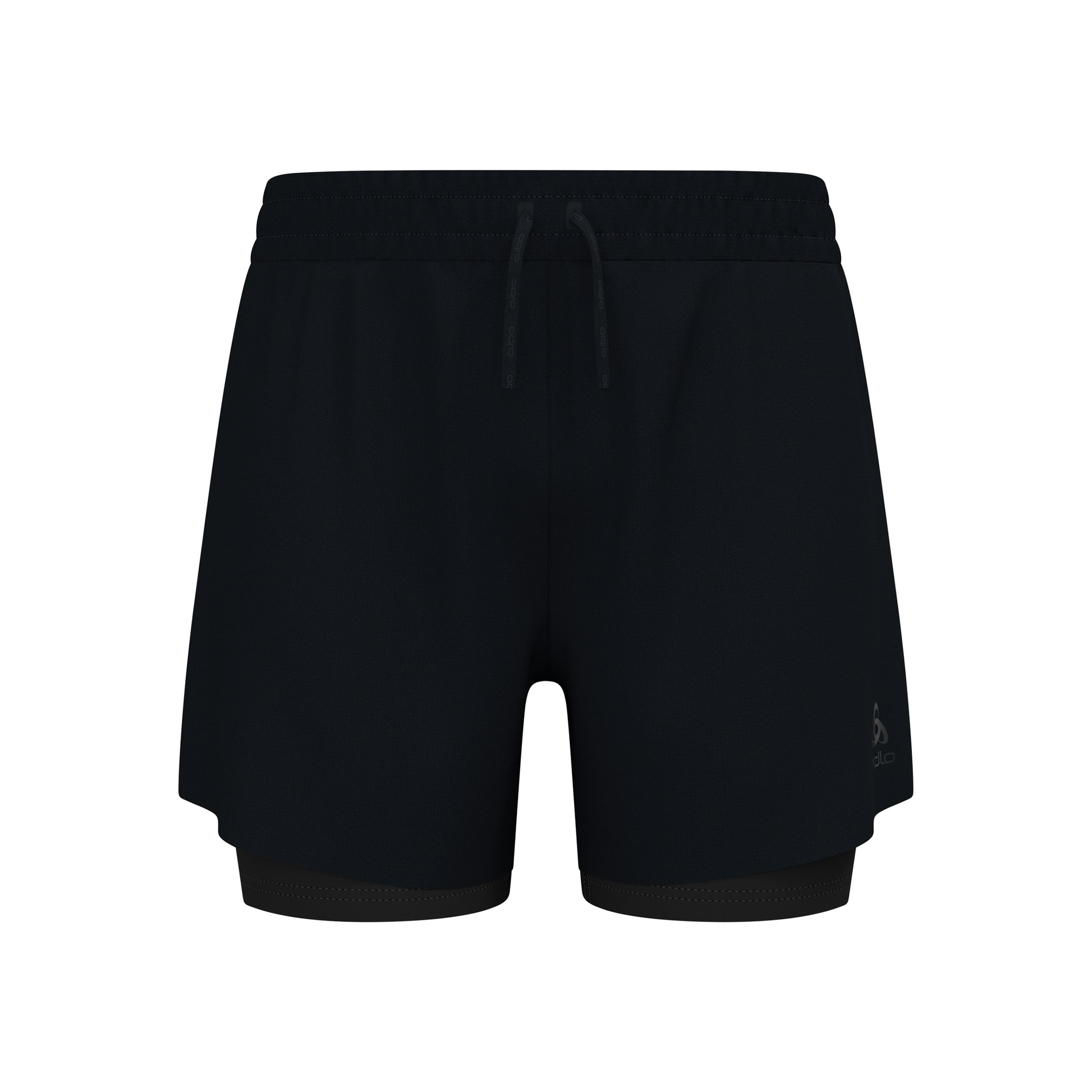 Odlo Zeroweight 5in 2in1 Short de running Hommes-noir