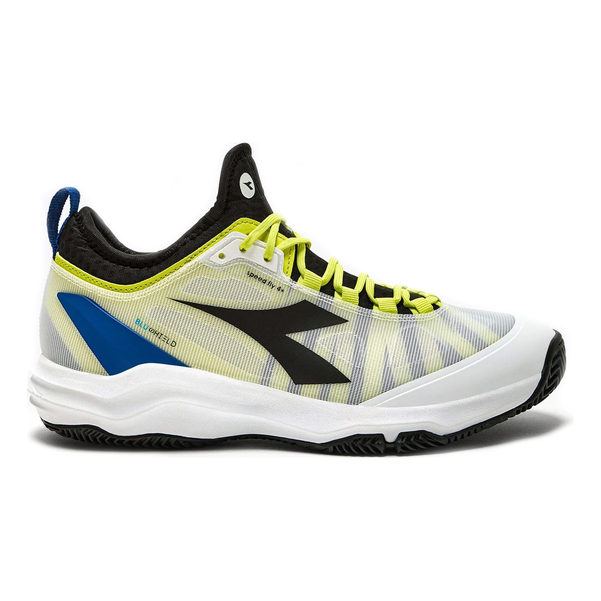 Diadora Speed Blushield Fly 4 + Gravelschoen Heren-wit,zwart