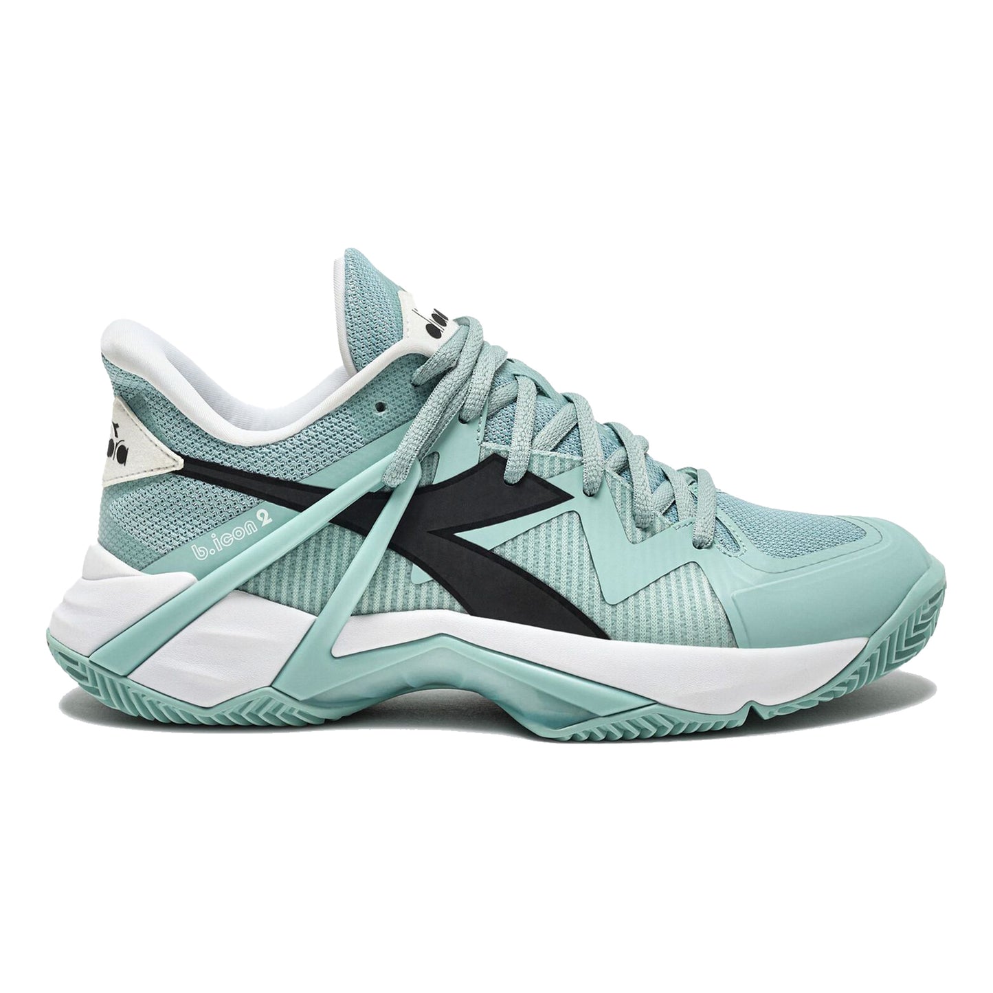Diadora B.Icon 2 Gravelschoen Dames-Mint,Wit