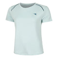 L. T-shirt Dames-Lichtblauw