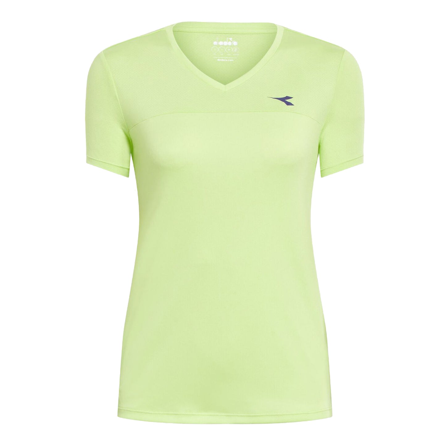 Diadora L. T-shirt Femmes - jaune lemon,