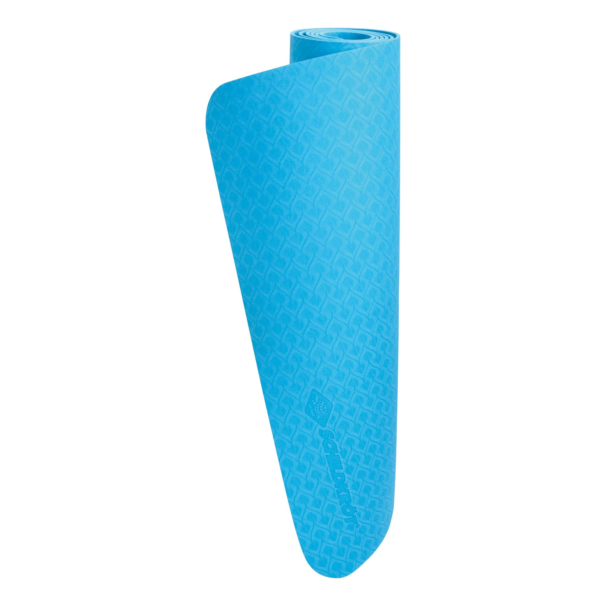 Schildkröt Fitness Yogamat-Lichtblauw