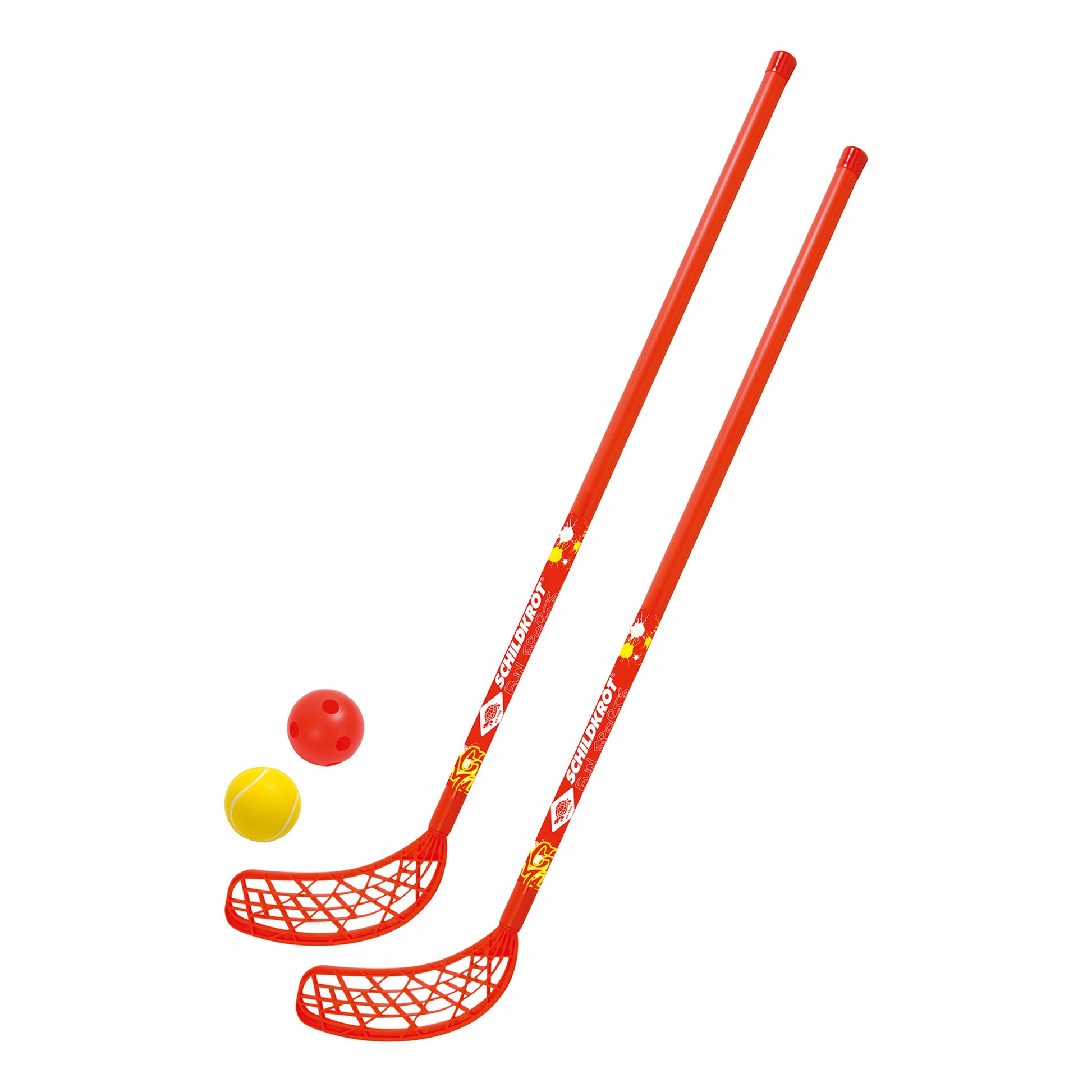Schildkröt Fitness Fun-Hockey Set Crosses De Hockey-Orange