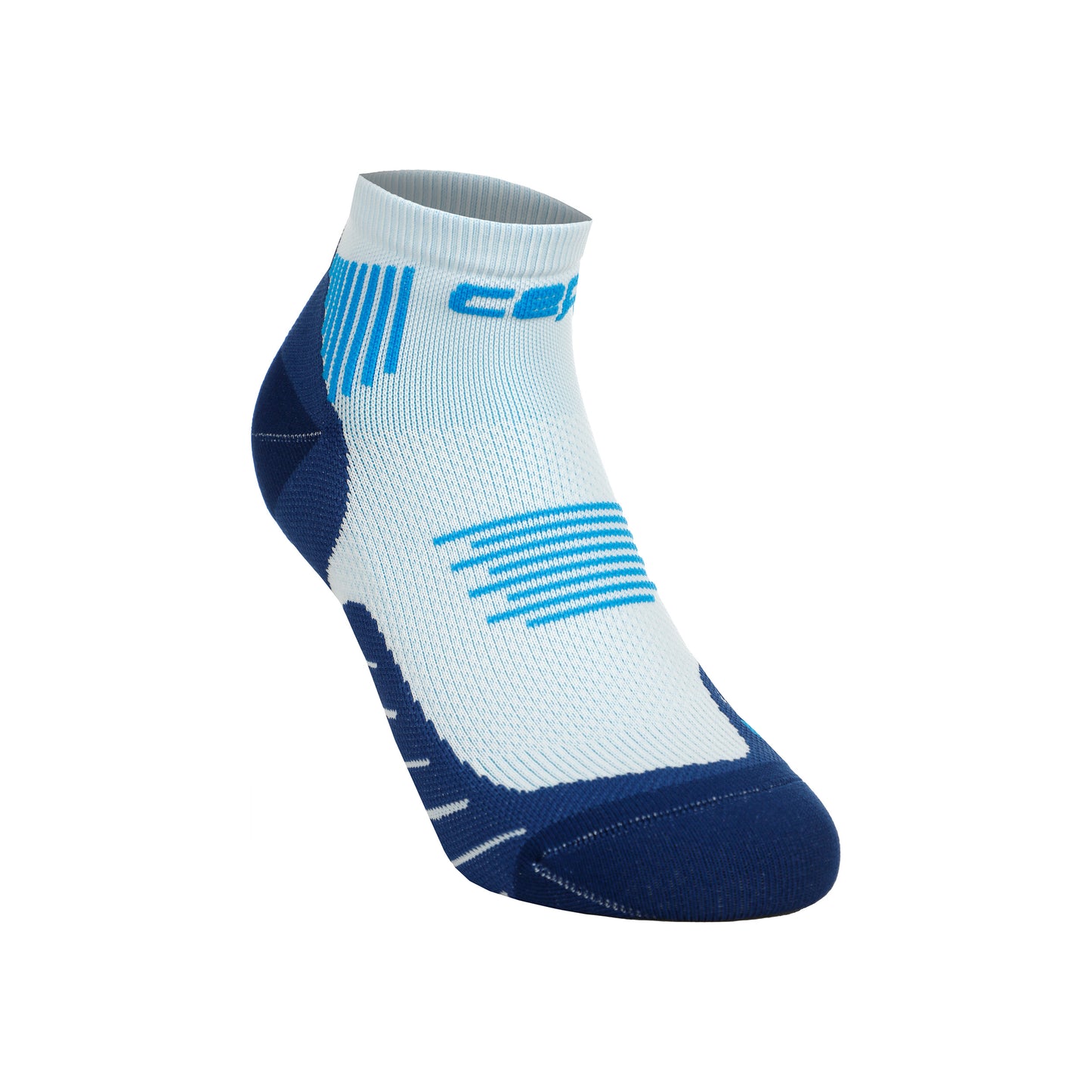 CEP Core Low Cut 5.0 Compressie-sokken Dames - lichtblauw, donkerblauw