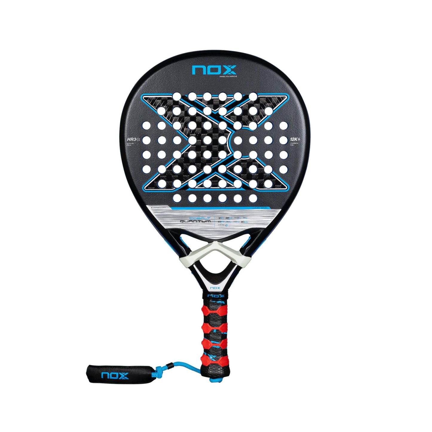 NOX Quantum Cobalt 12K Padel racket