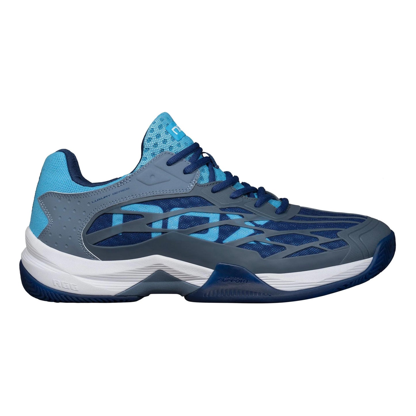 NOX AT10 LUX Padel Schoen-Donkerblauw,Lichtblauw