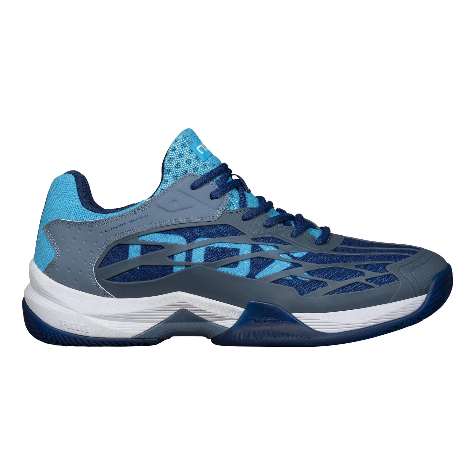 NOX AT10 LUX Padel Schoen-Donkerblauw,Lichtblauw