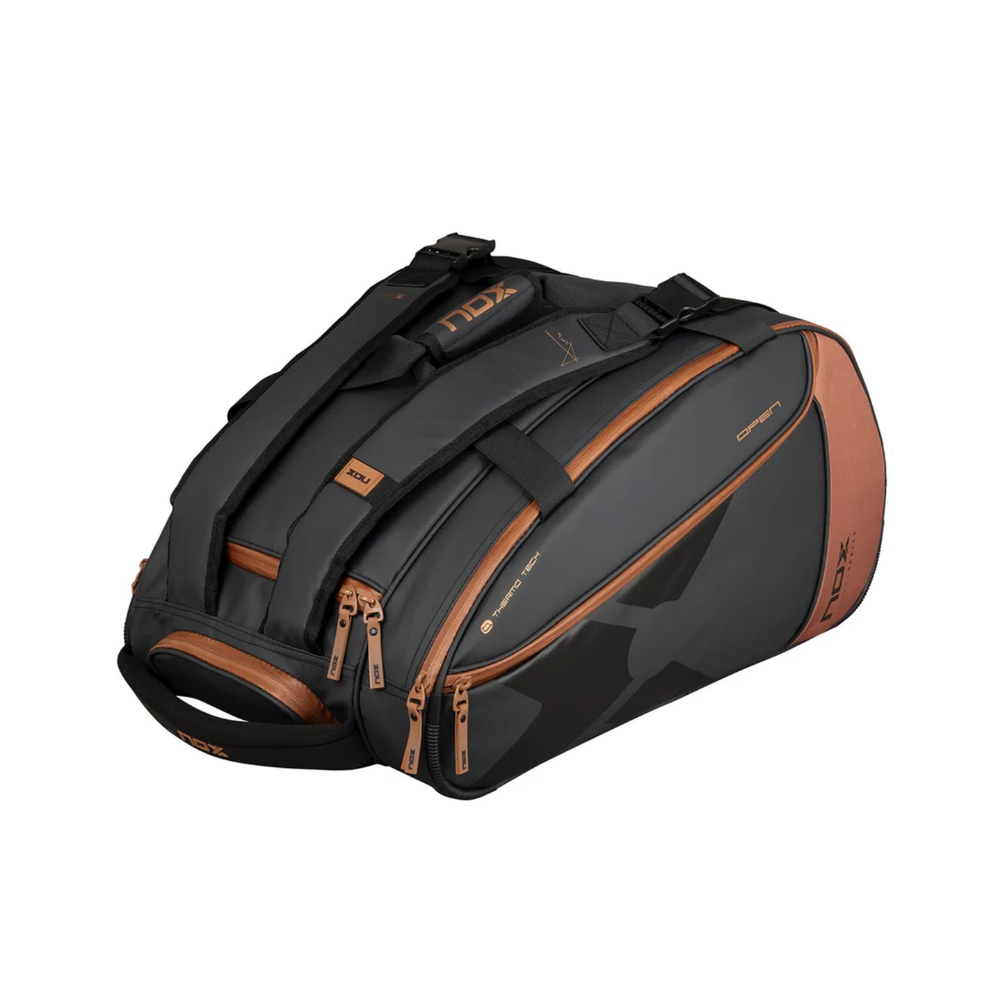NOX Open Series Sac De Padel-Noir,Bronze