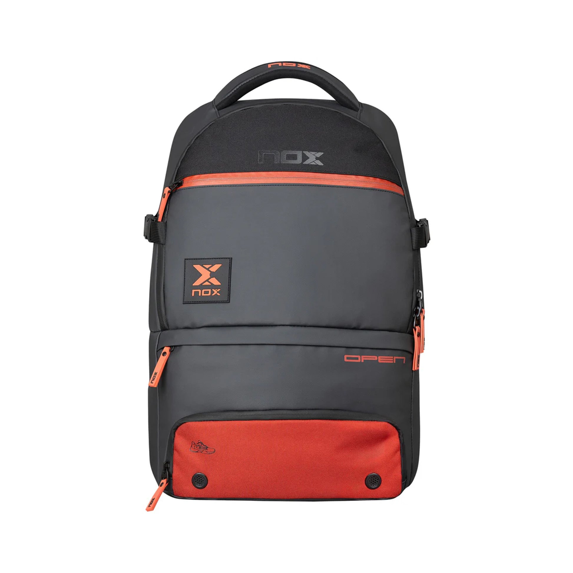 NOX Open Series Rugzak-Zwart,Oranje