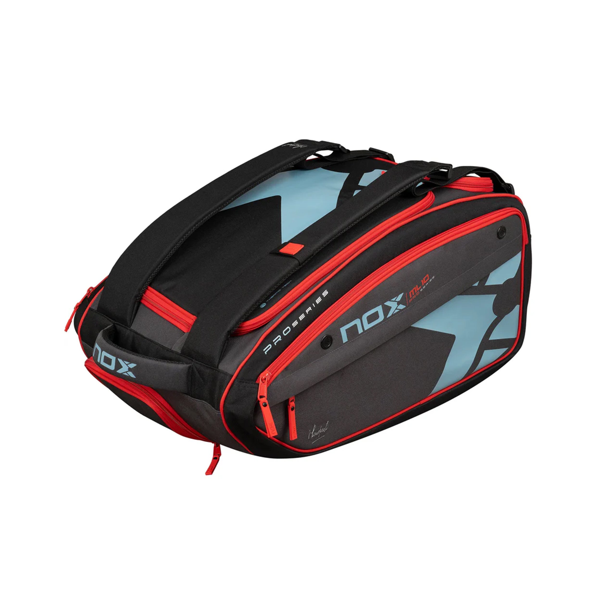 NOX ML10 Competition XL Compact Sac De Padel-Noir,Rouge