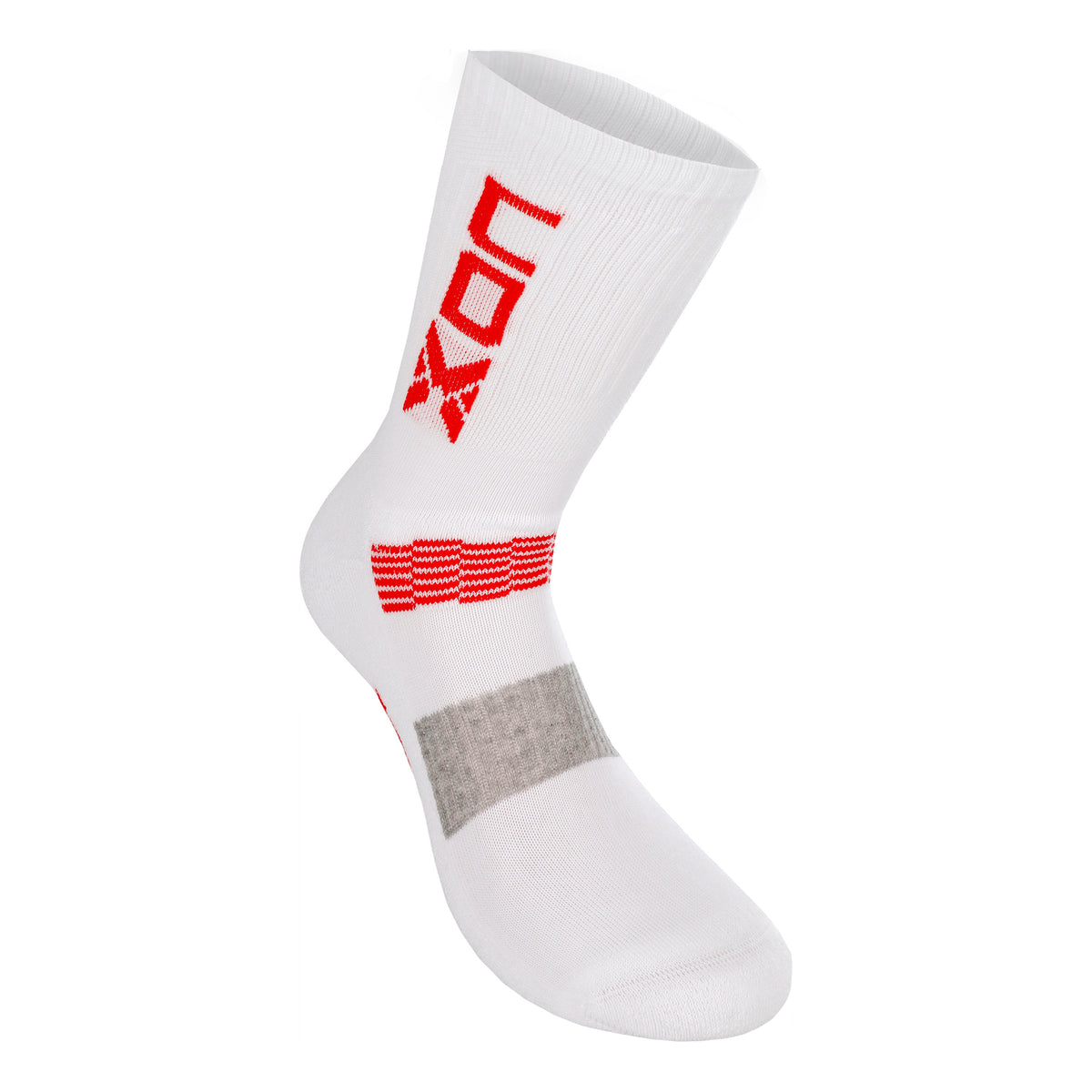 NOX Chaussettes de sport Hommes - blanc, rouge