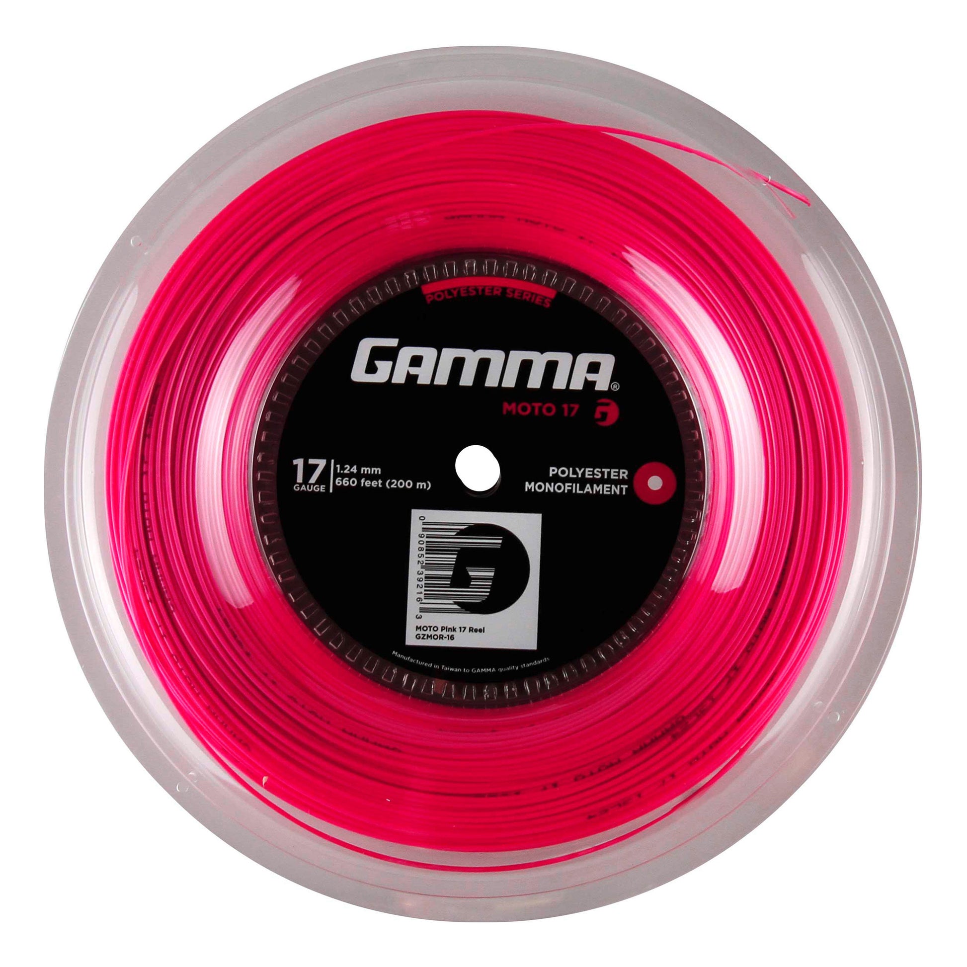 Gamma Moto Rol Snaren 200m-Pink