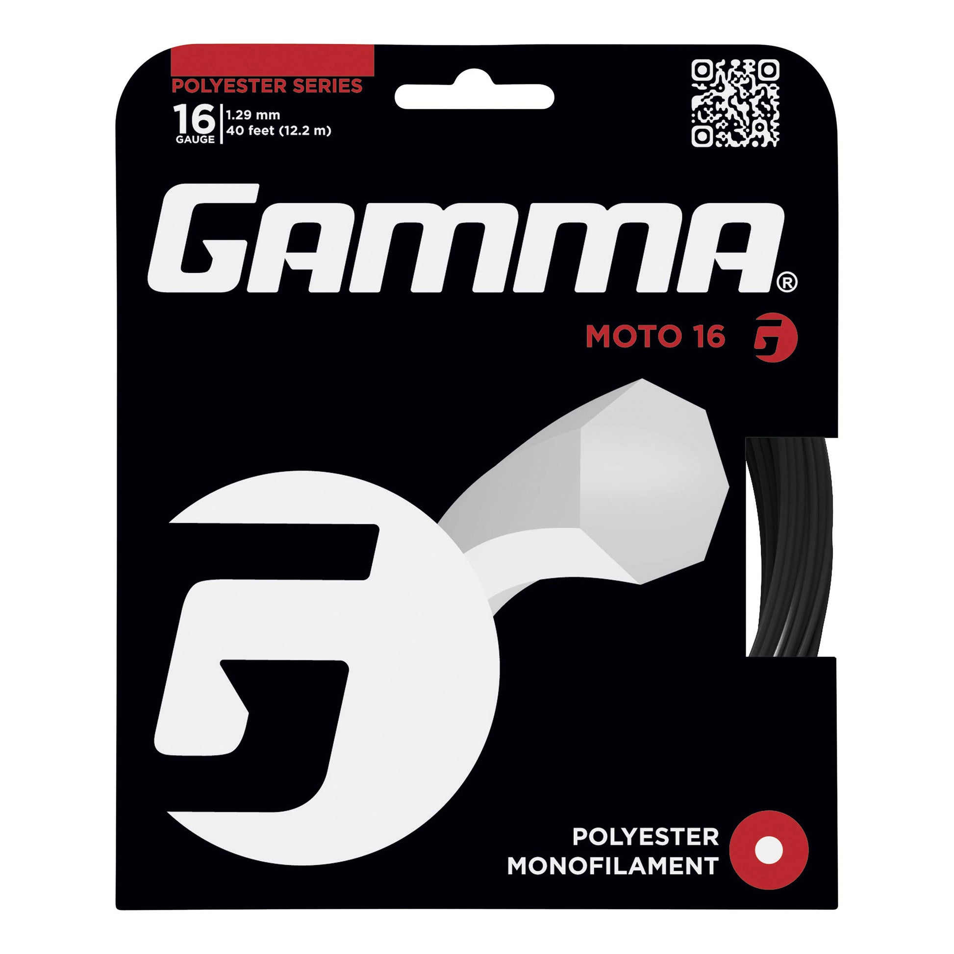 Gamma Moto Set Snaren 12,2m-Zwart