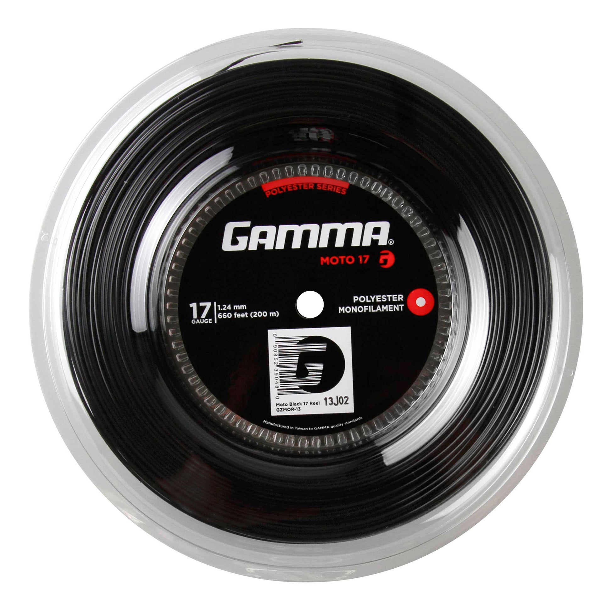 Gamma Moto Rol Snaren 200m-Zwart