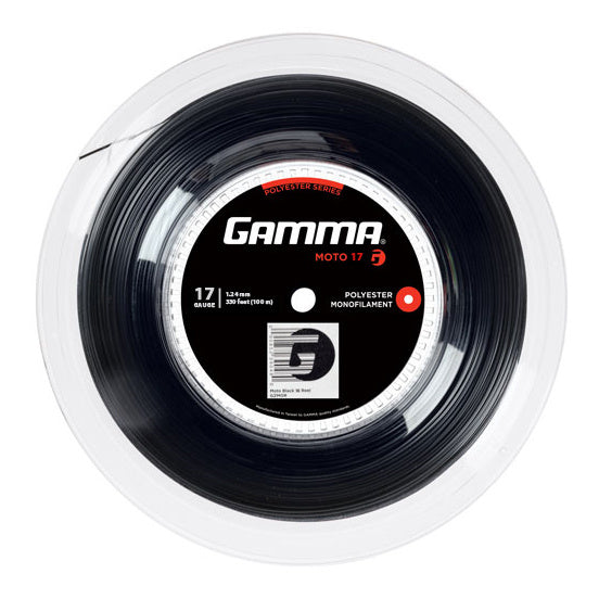 Gamma Moto Bobine Cordage 100m-Noir