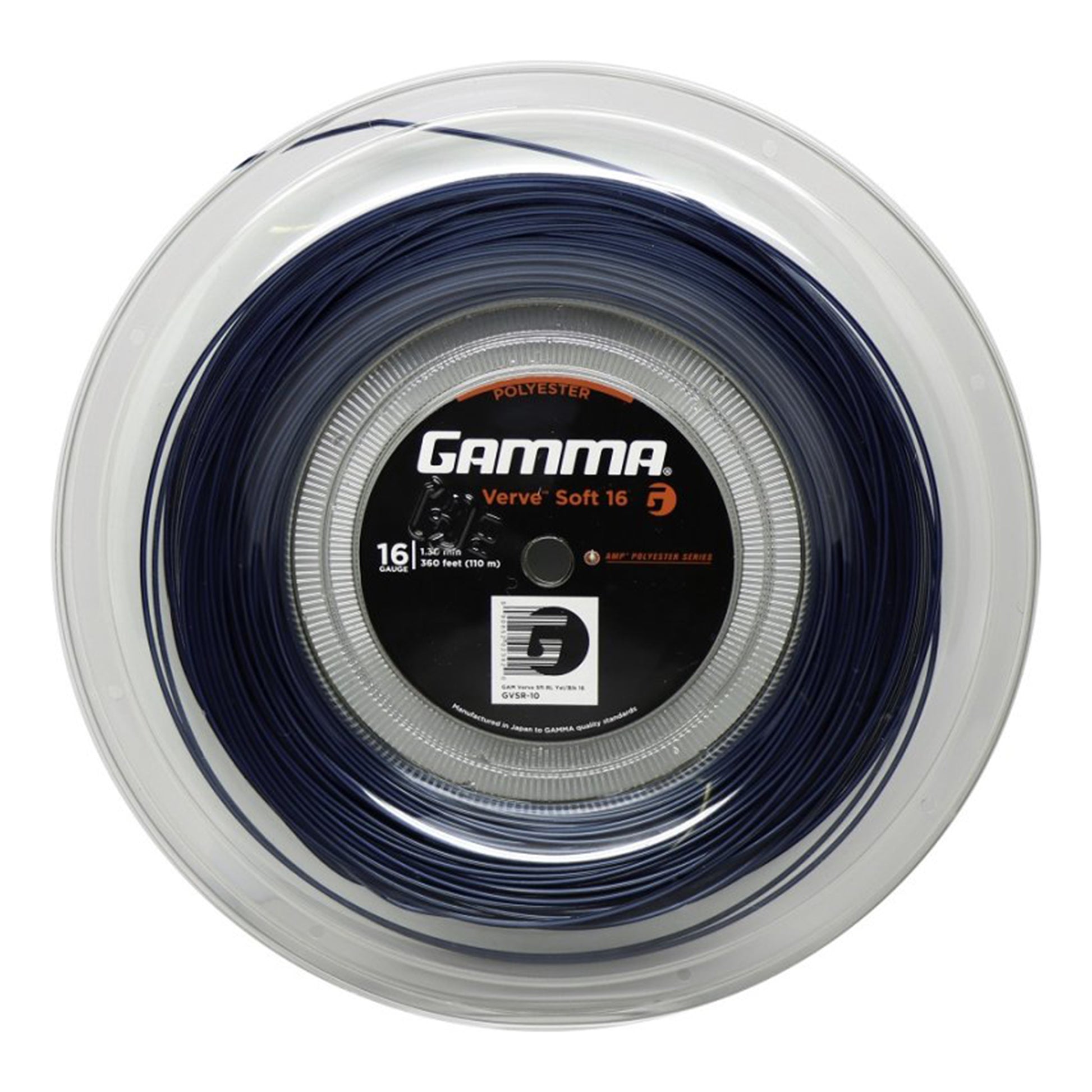 Gamma Verve Soft Rol Snaren 110m-Zwart,Blauw