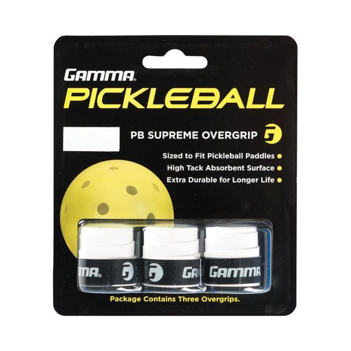 Gamma Pickleball Supreme-Blanc
