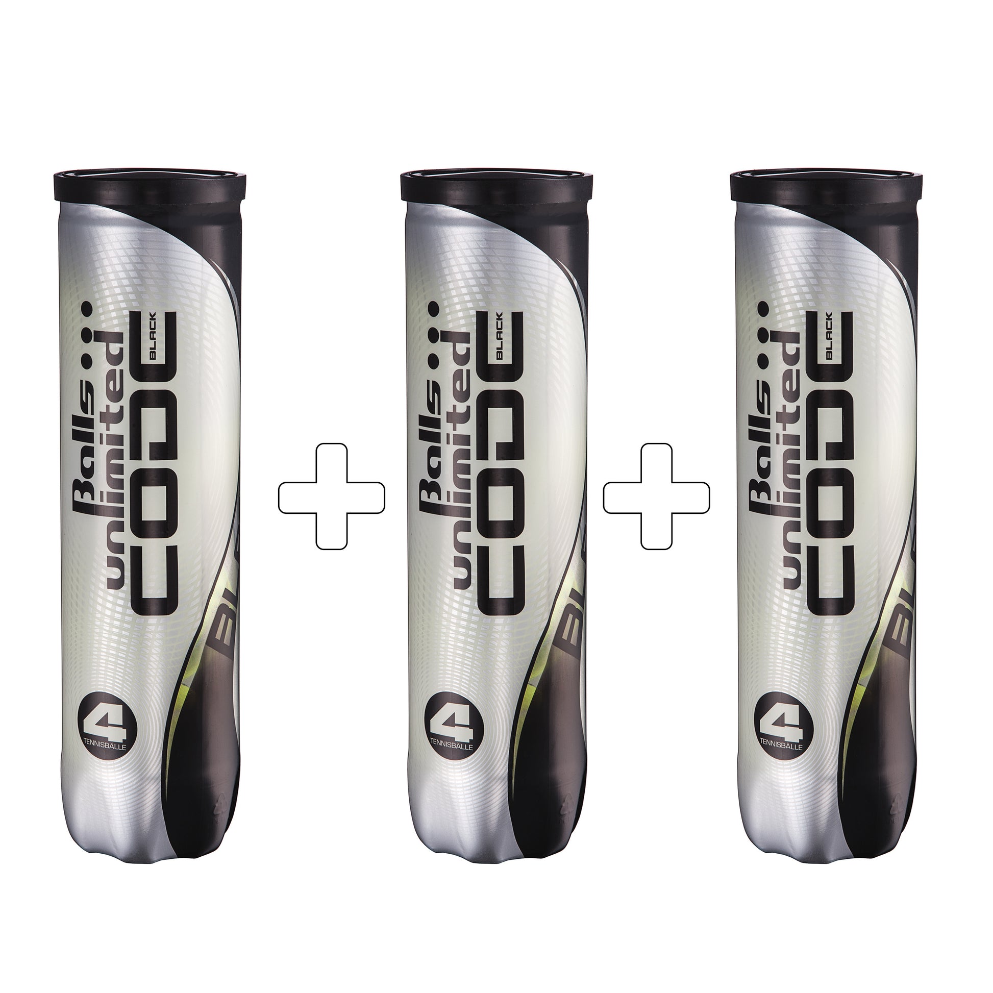 Balls Unlimited Tube de 4 3x Code Black