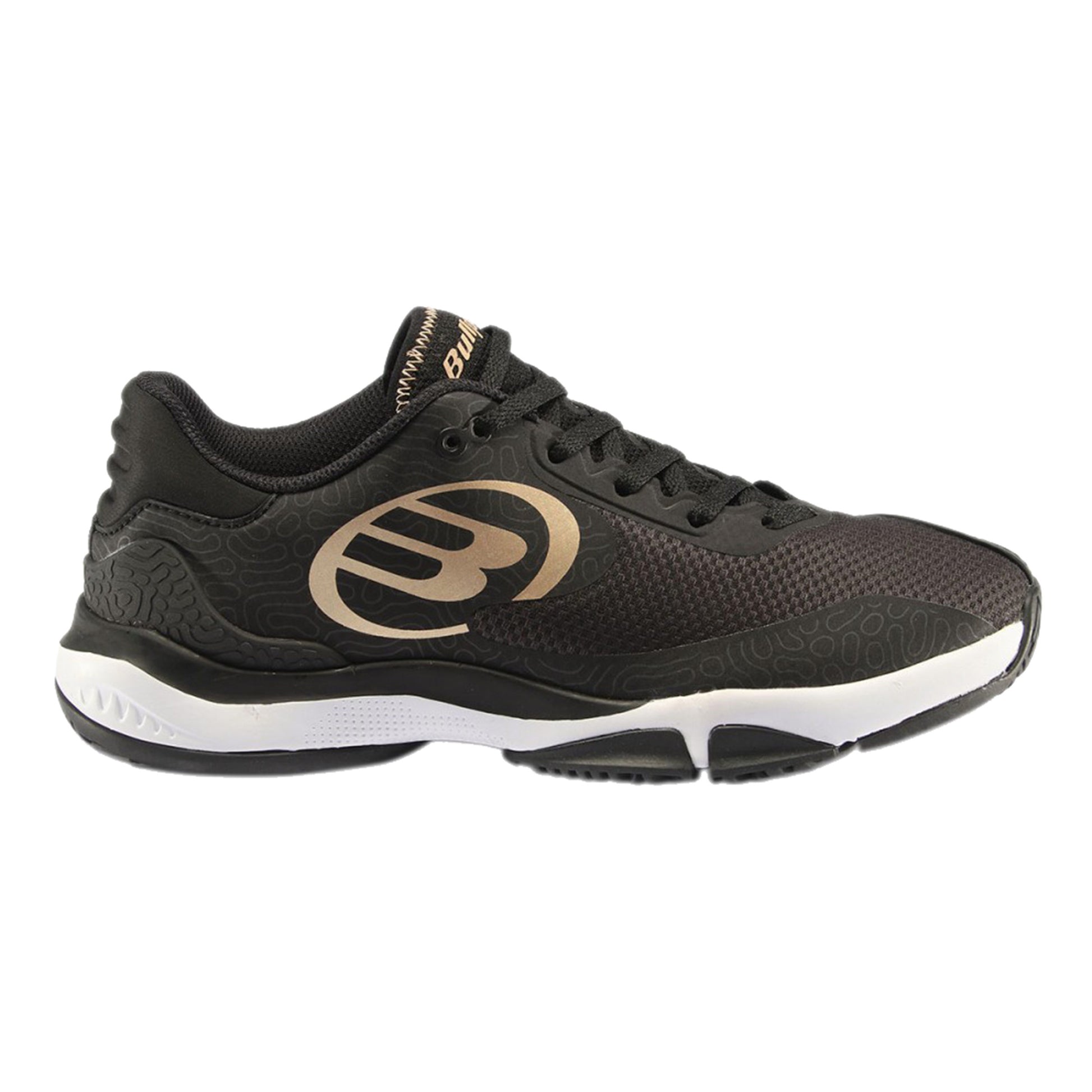 Bullpadel Flow Hybrid Fly 22 Padel Schoen Dames-Zwart