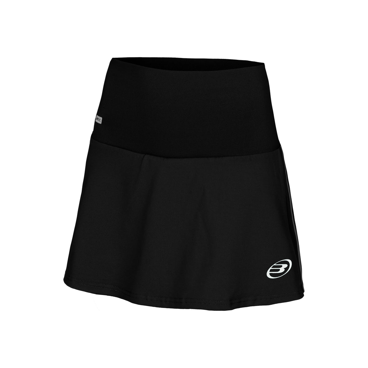 Bullpadel Rolde Rok Dames - zwart,