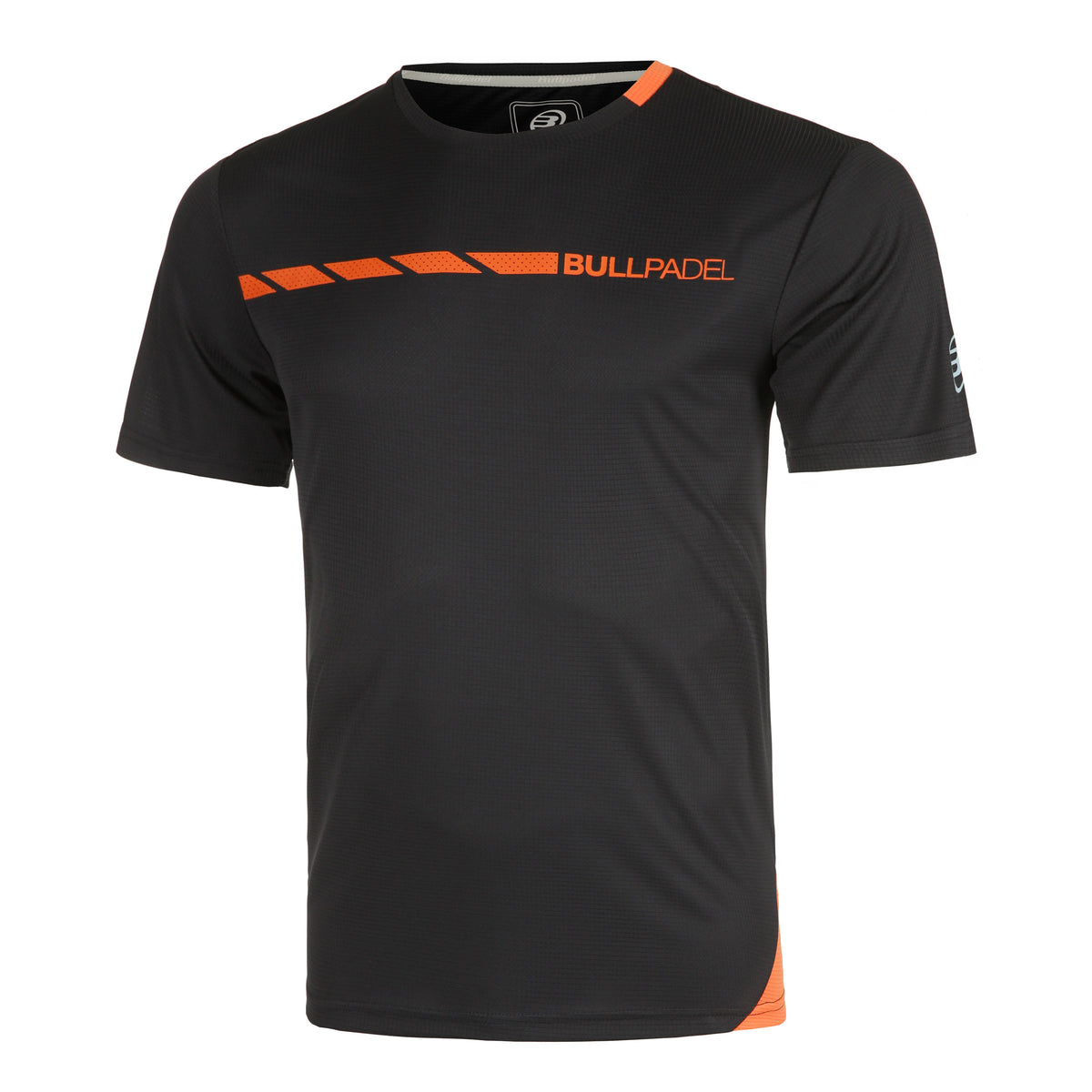 Bullpadel Legal T-shirt Hommes - bleu foncé, orange