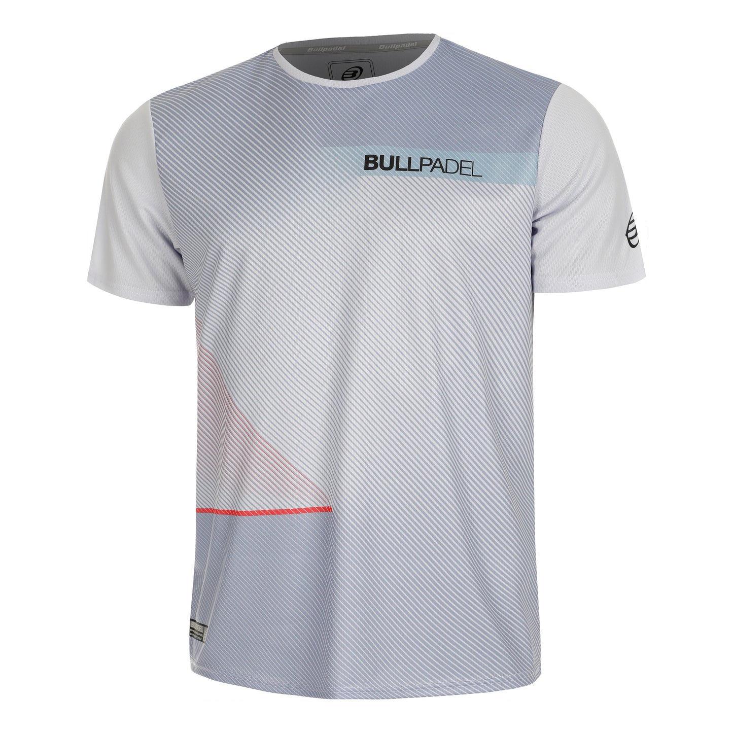 Bullpadel Carino T-shirt Hommes - bleu gris,