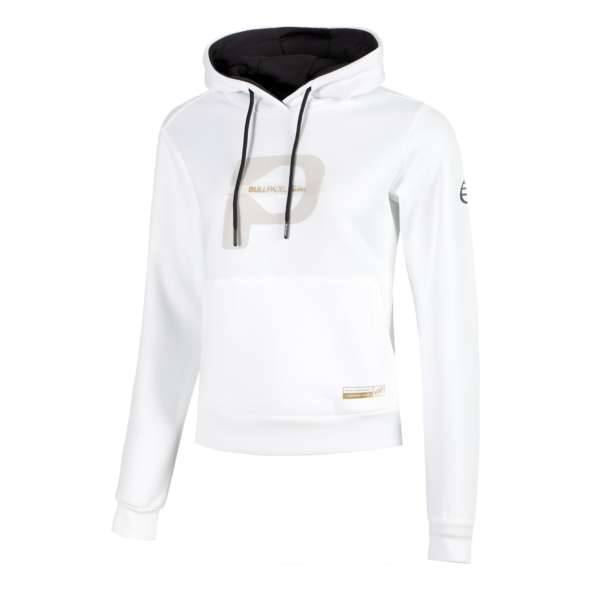 Bullpadel Aerea Sweater met capuchon Dames - wit,