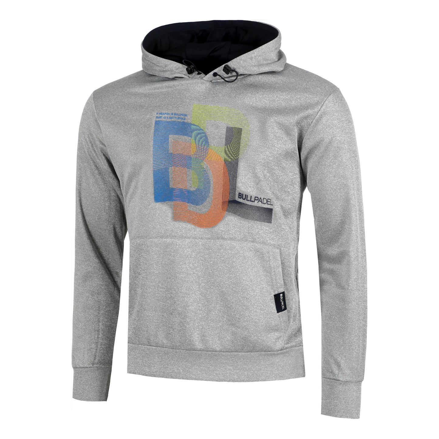 Bullpadel Gondo Sweater Met Capuchon Heren-Grijs