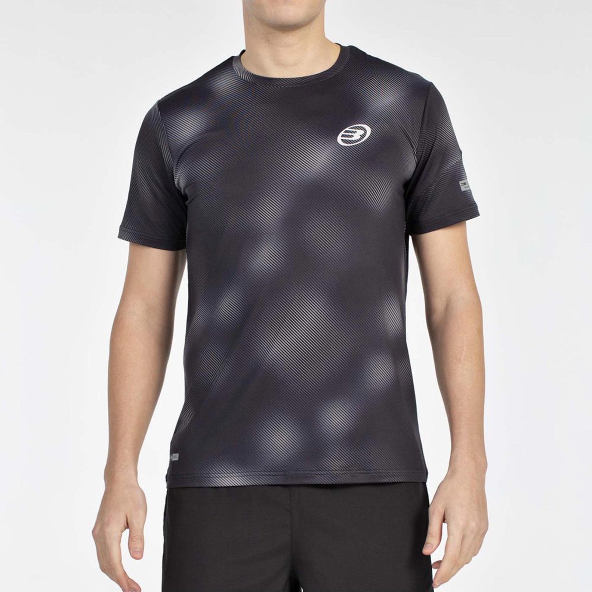 Bullpadel Manaus T-shirt Heren-Zwart,Wit
