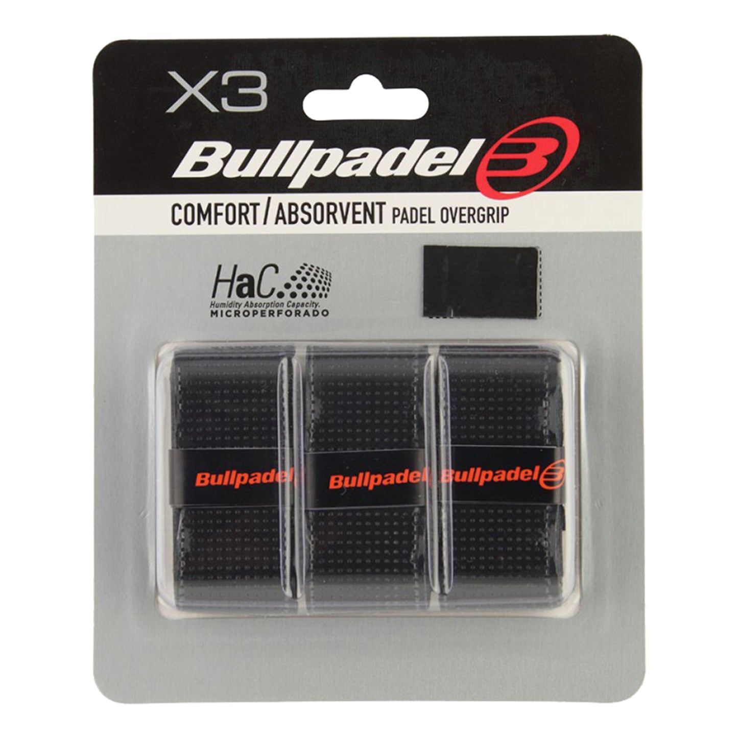 Bullpadel GB-1201 COMFORT ABSORBENT-Zwart