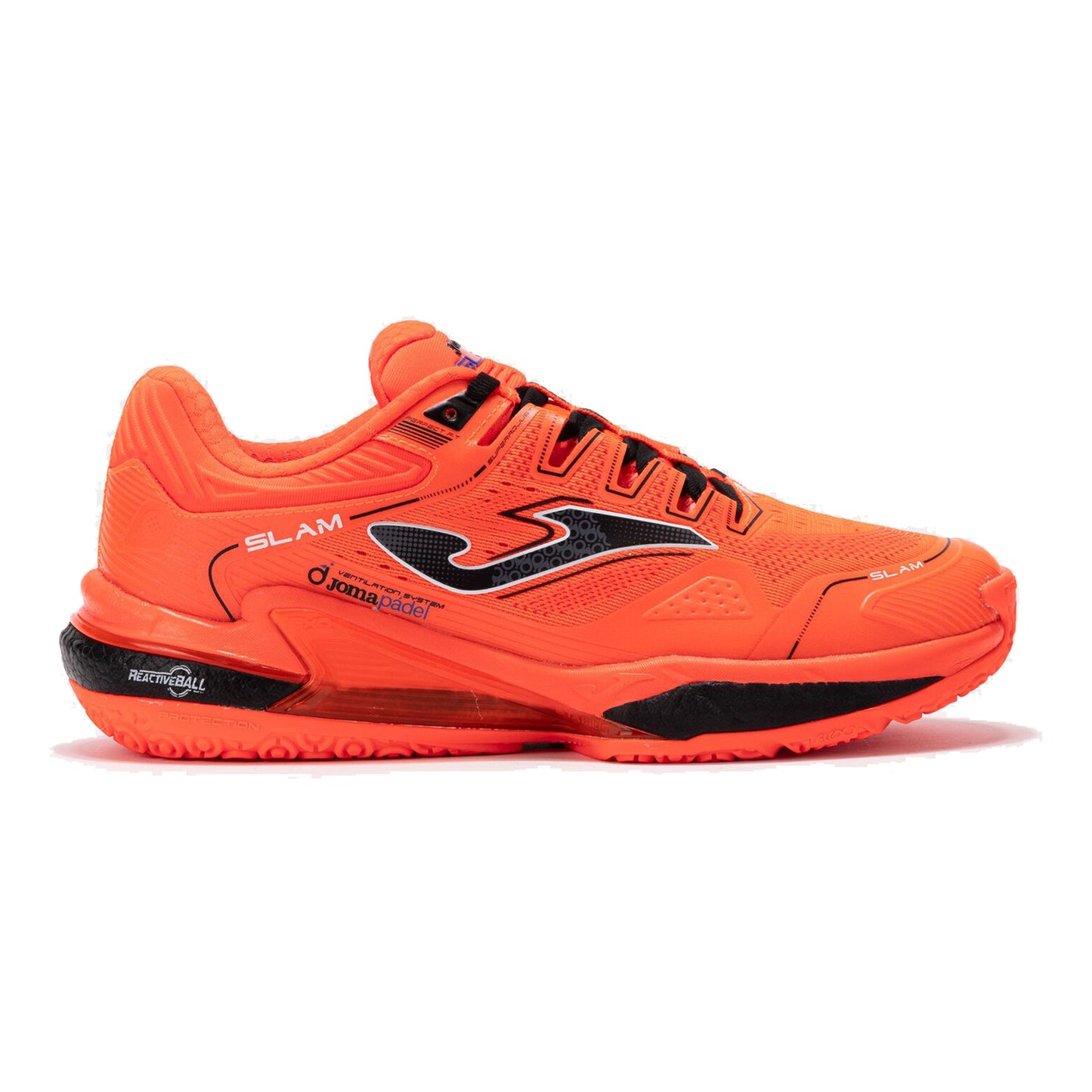 Joma Slam  Padel schoen Heren - koraal, zwart