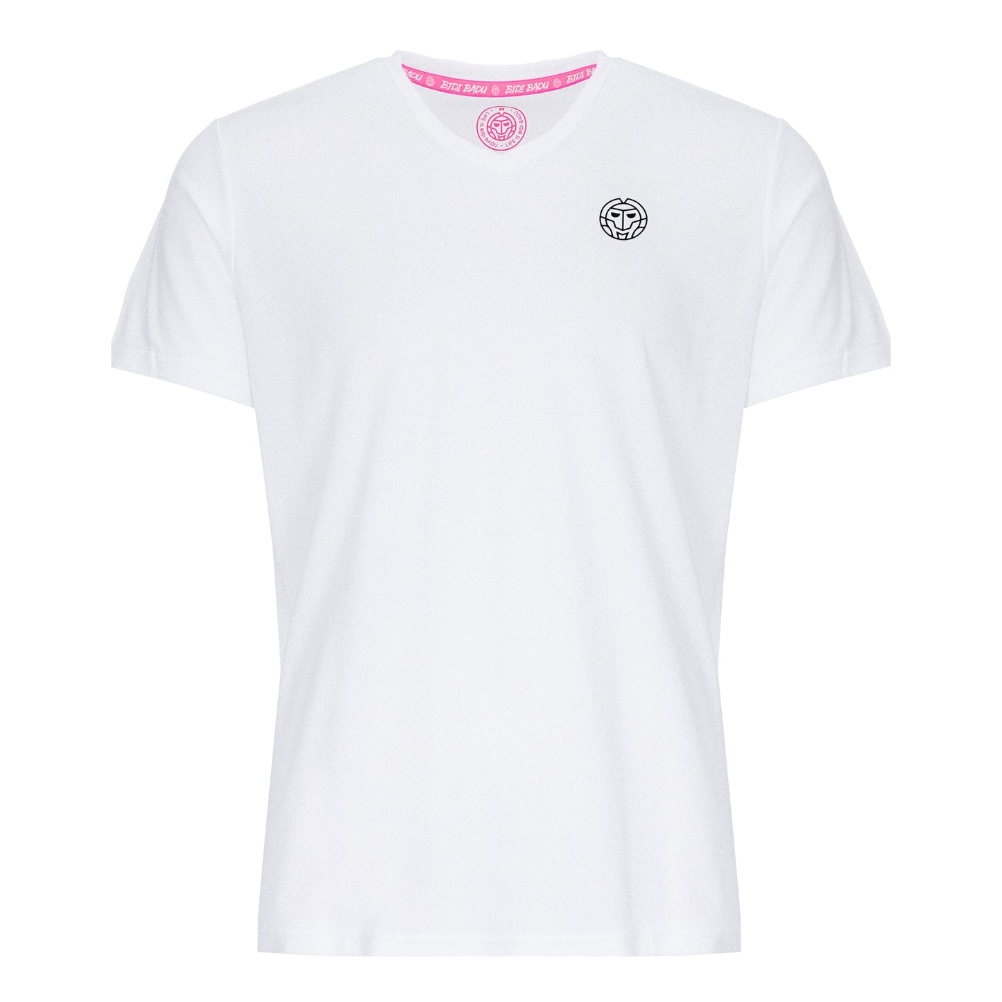 BIDI BADU Ted Tech T-shirt Heren - wit, zwart