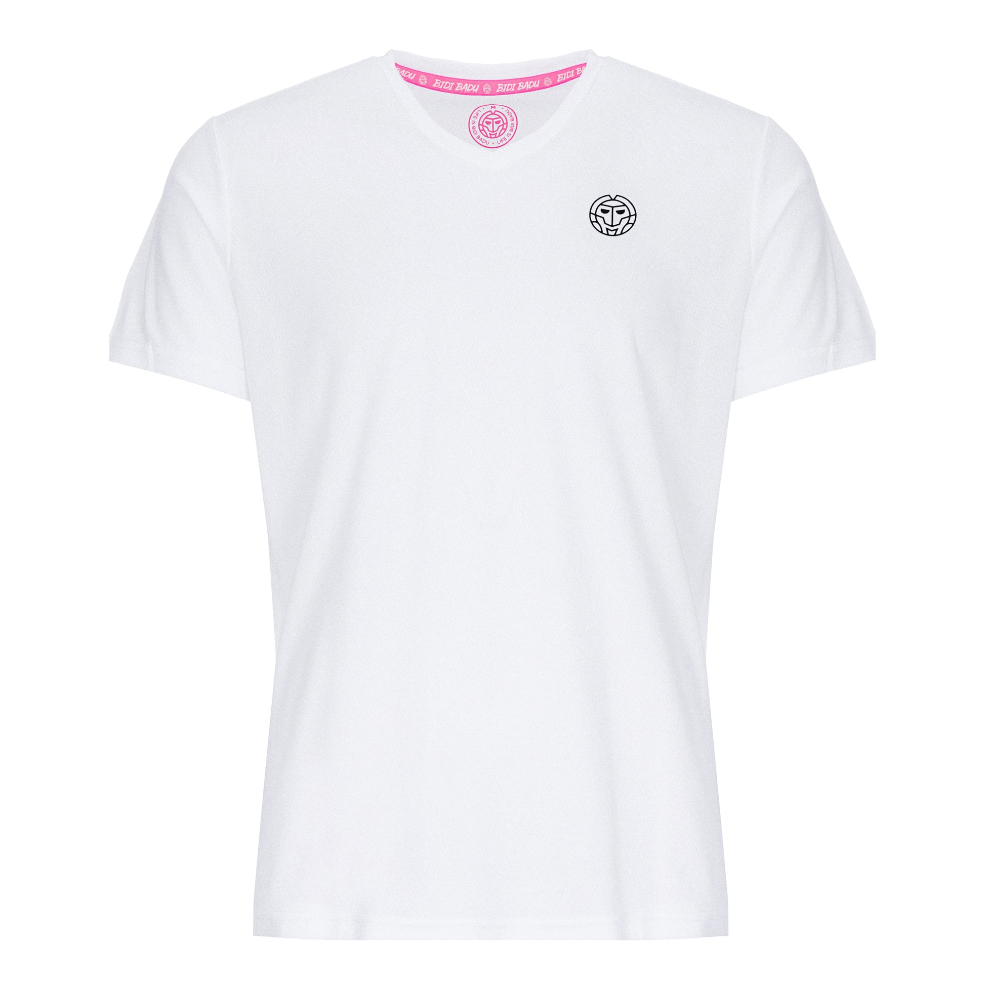 BIDI BADU Ted Tech T-shirt Heren - wit, zwart