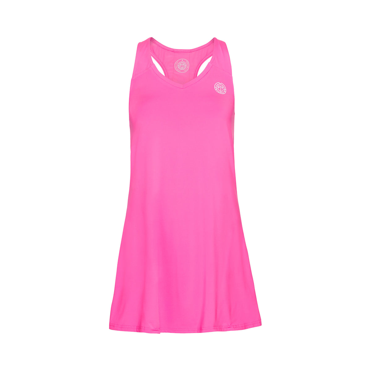 BIDI BADU Amaka Tech Robe Filles-Pink,Blanc