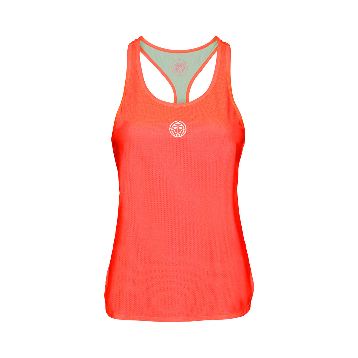 BIDI BADU Rahel Tech Tanktop Meisjes-Koraal,Wit