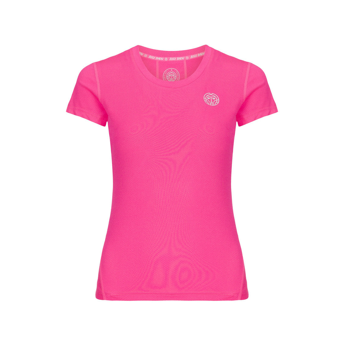BIDI BADU Calla Tech Roundneck T-shirt Meisjes - pink, wit