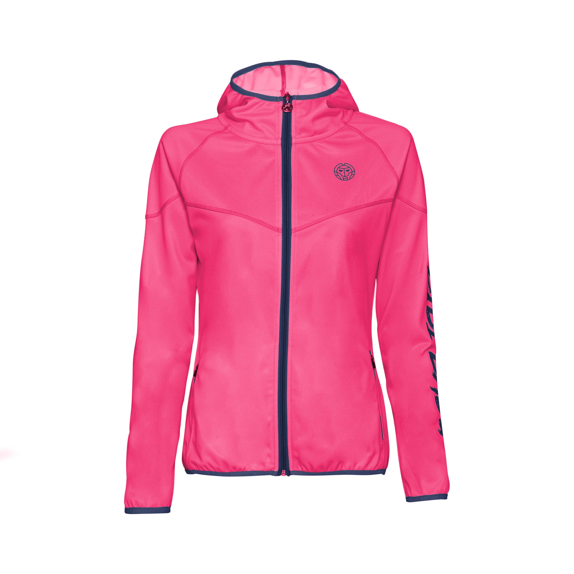 BIDI BADU Grace Tech Trainingsjack Meisjes - pink, donkerblauw