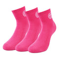 Gila Ankle Tech Chaussettes de sport Pack de 3 Unisex - pink, blanc