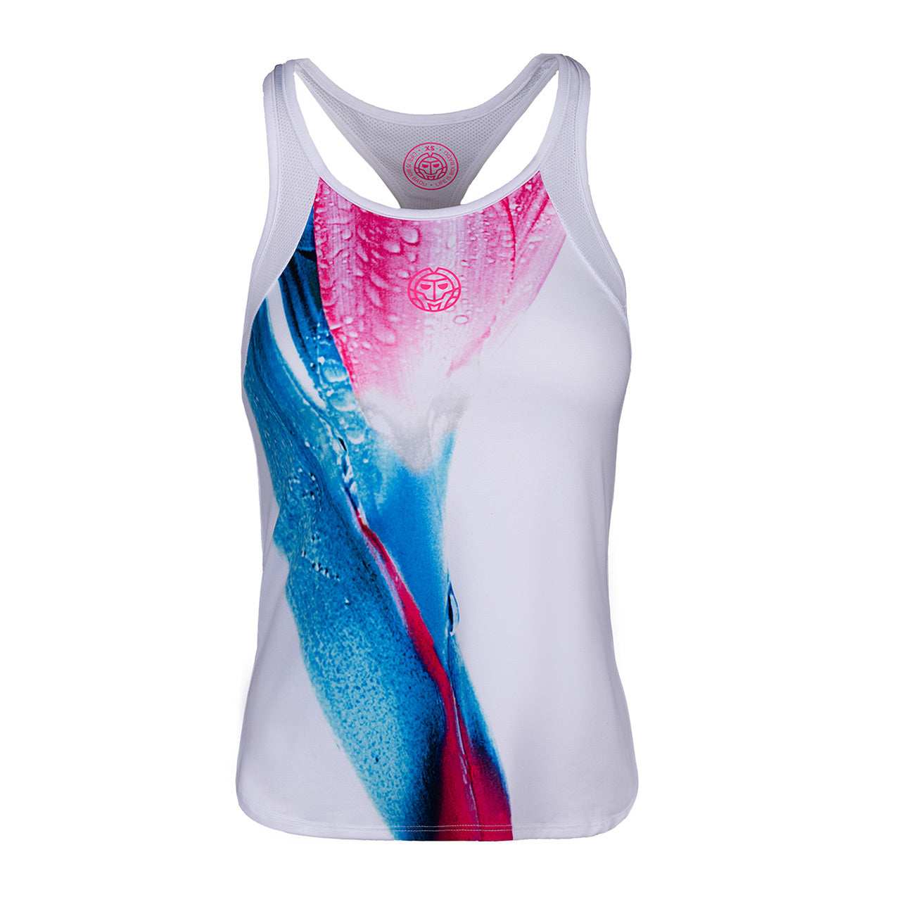 BIDI BADU Fanny Tech Débardeur tank top Femmes - blanc, multicouleur