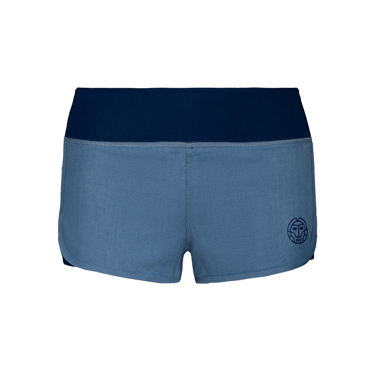 BIDI BADU Hulda Jeans Tech 2in1 Shorts Femmes - bleu, bleu foncé