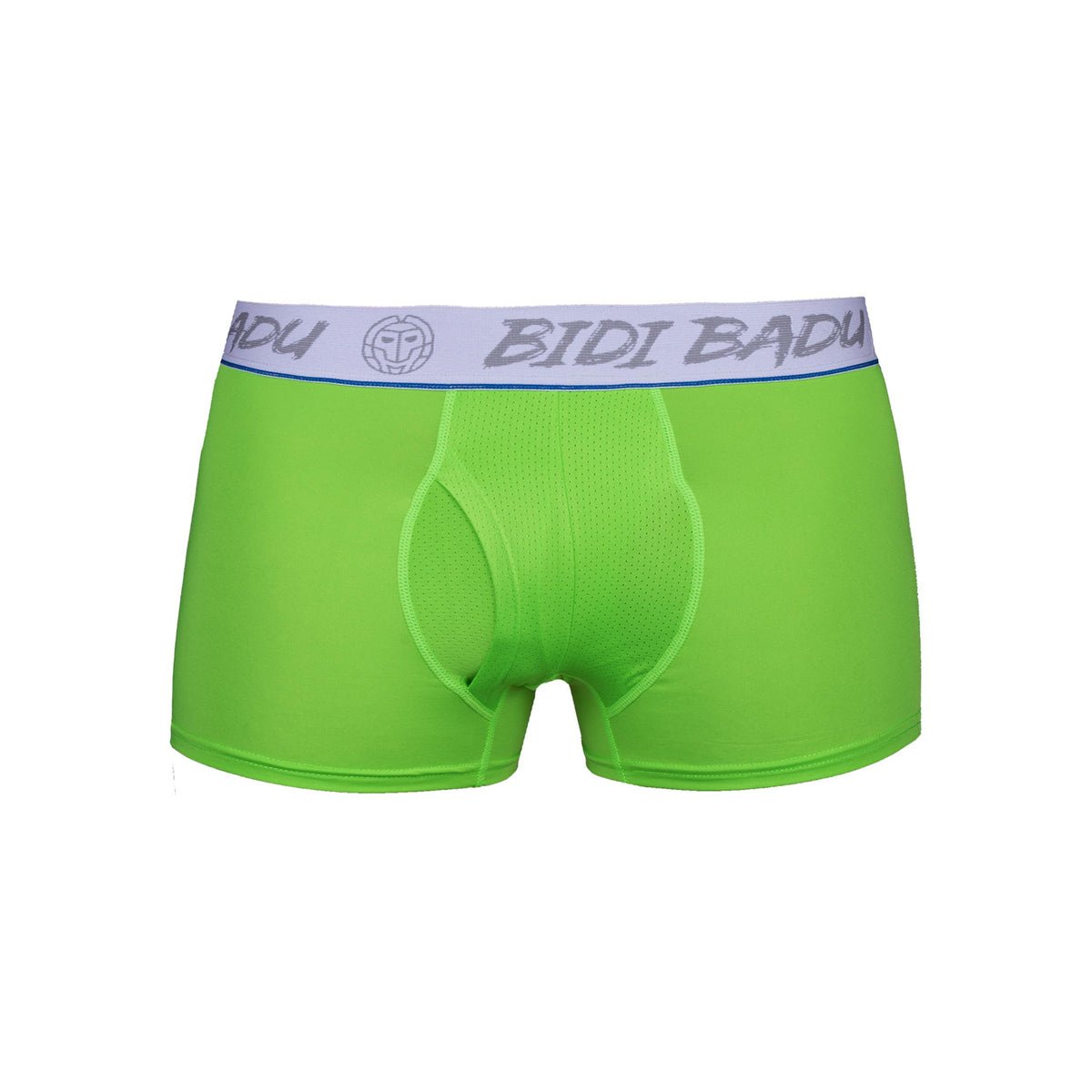 BIDI BADU Max Basic Boxershort Heren - neongroen, wit