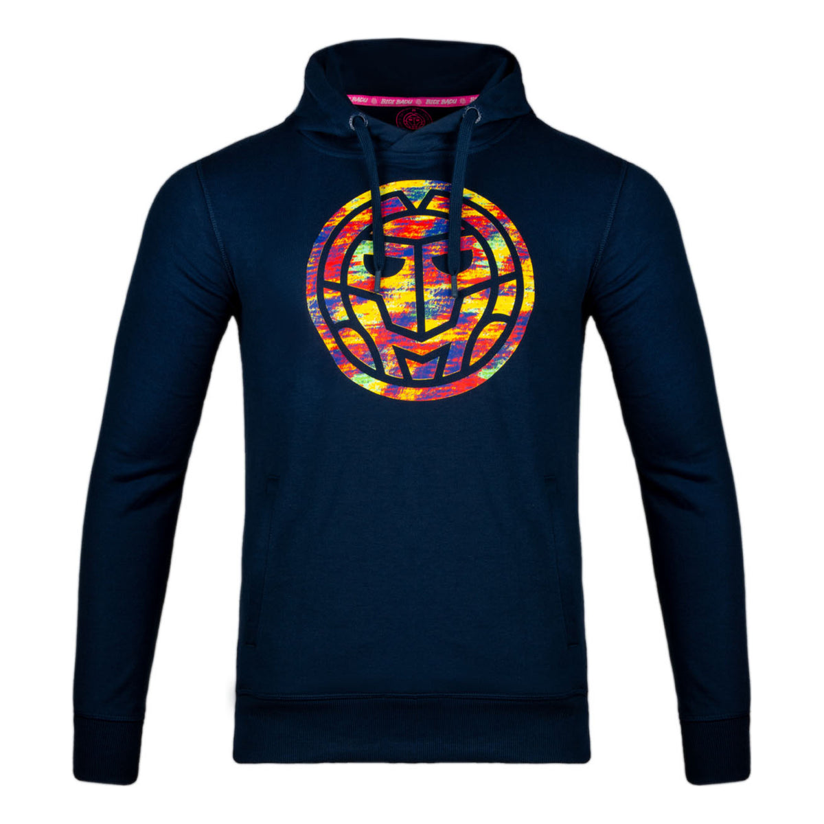 BIDI BADU Hidaya Lifestyle Sweater met capuchon Dames - donkerblauw, veelkleurig