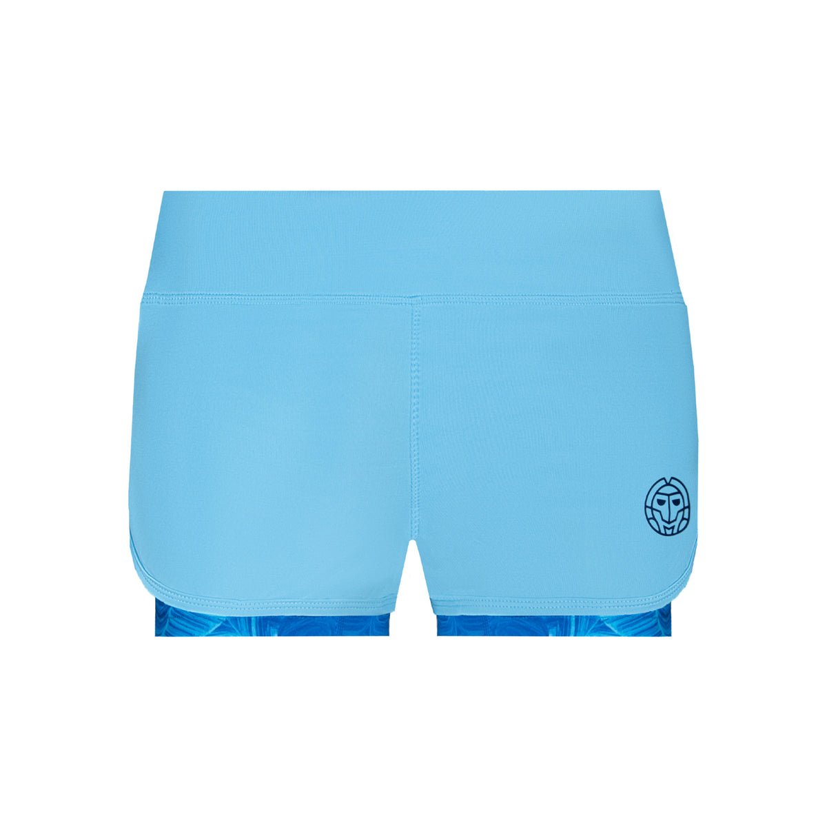 BIDI BADU Chidera Tech 2in1 Shorts Dames - lichtblauw, veelkleurig