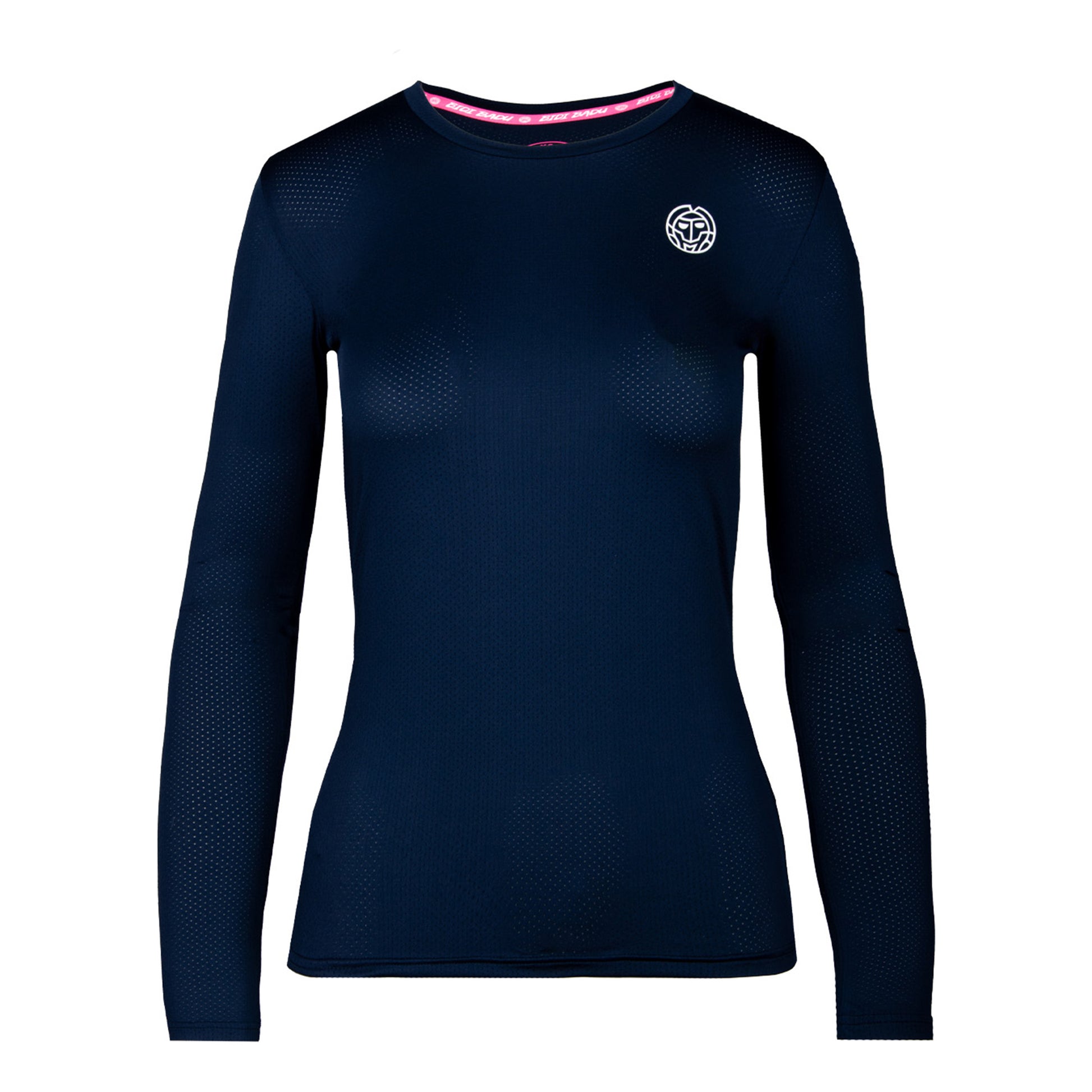 BIDI BADU Pia Tech Roundneck Longsleeve Dames - blauw,