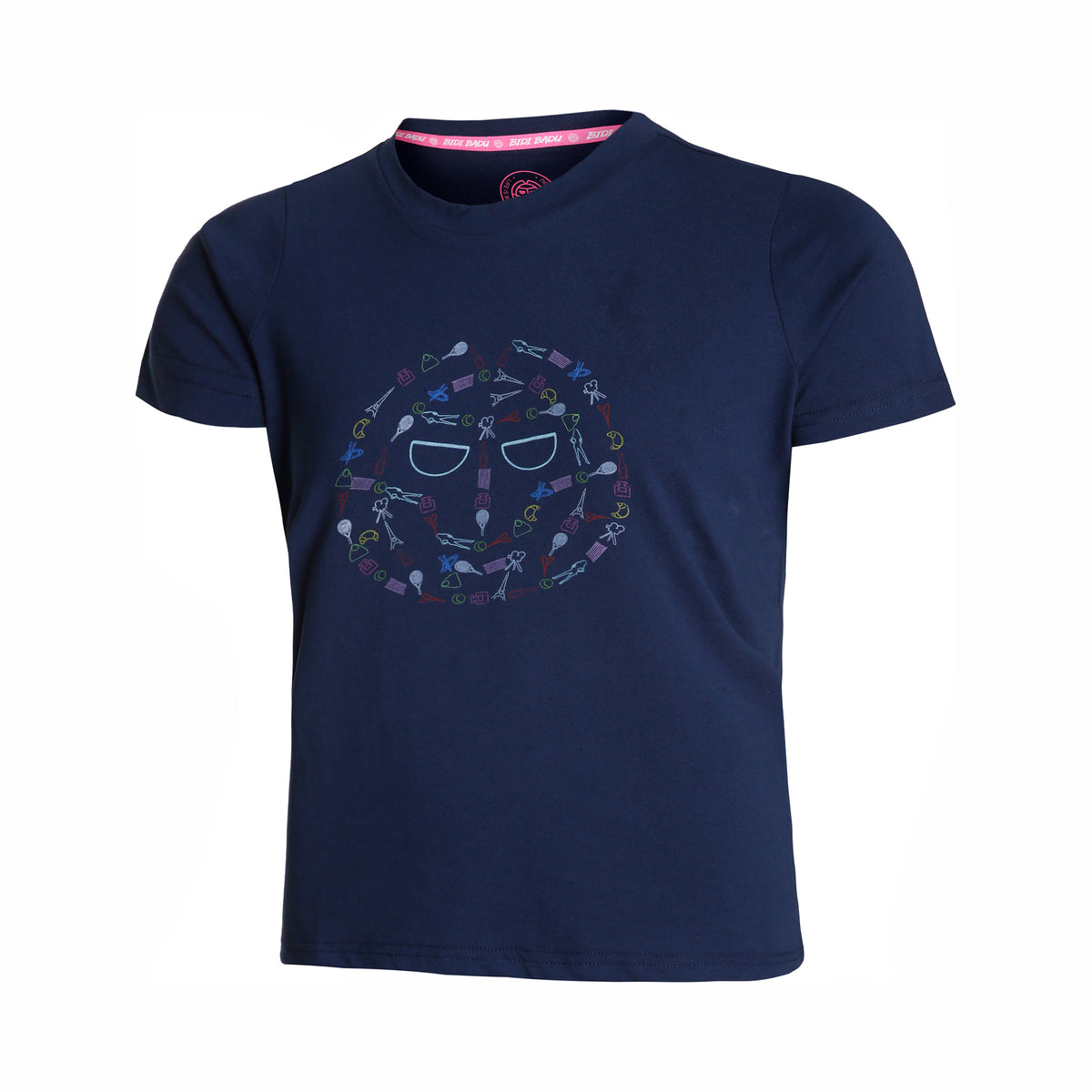 BIDI BADU Lakisha Lifestyle T-shirt Filles - bleu foncé, multicouleur