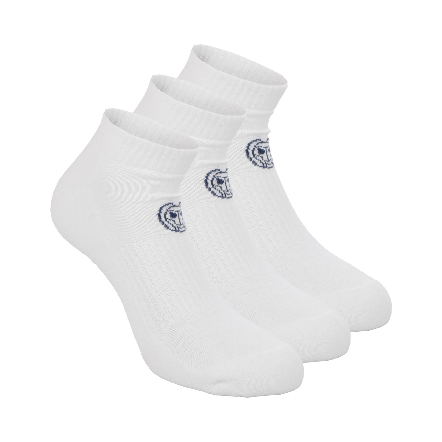 BIDI BADU No Party No Show Move Tennissokken Verpakking 3 Stuks-Wit,Zwart