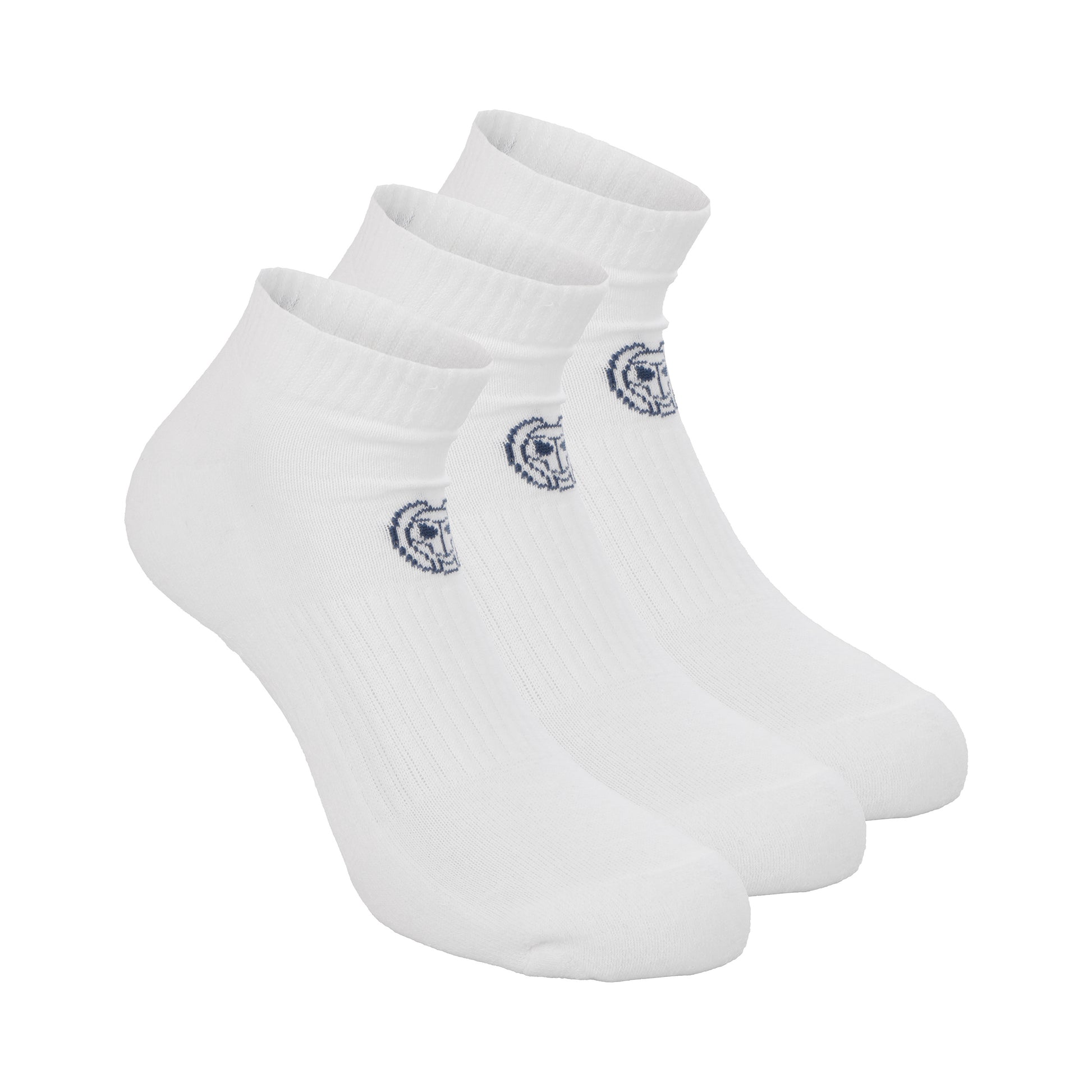 BIDI BADU No Party No Show Move Tennissokken Verpakking 3 Stuks-Wit,Zwart