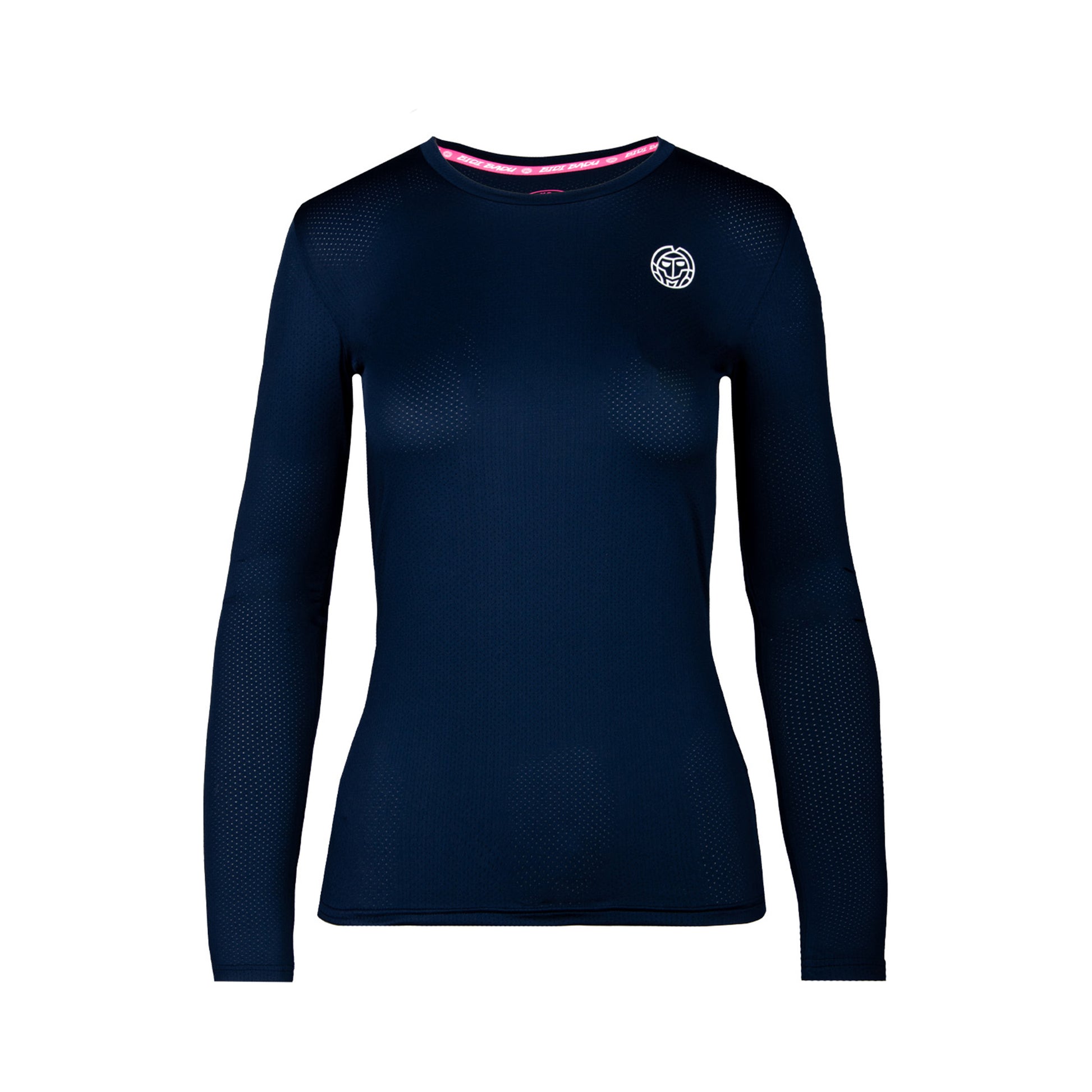 BIDI BADU Mina Tech Roundneck Haut manches longues Filles - bleu foncé,