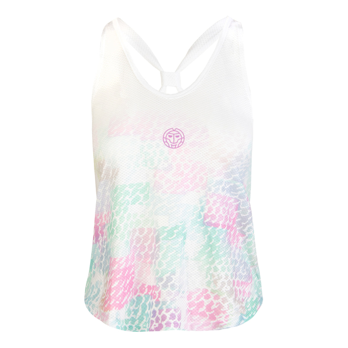 BIDI BADU Waris Tech 2in1 Tanktop Dames - wit, roze